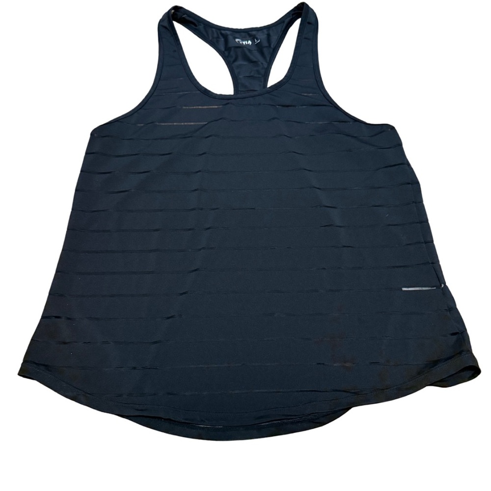 ZYIA Midnight Black Racerback Tank Top